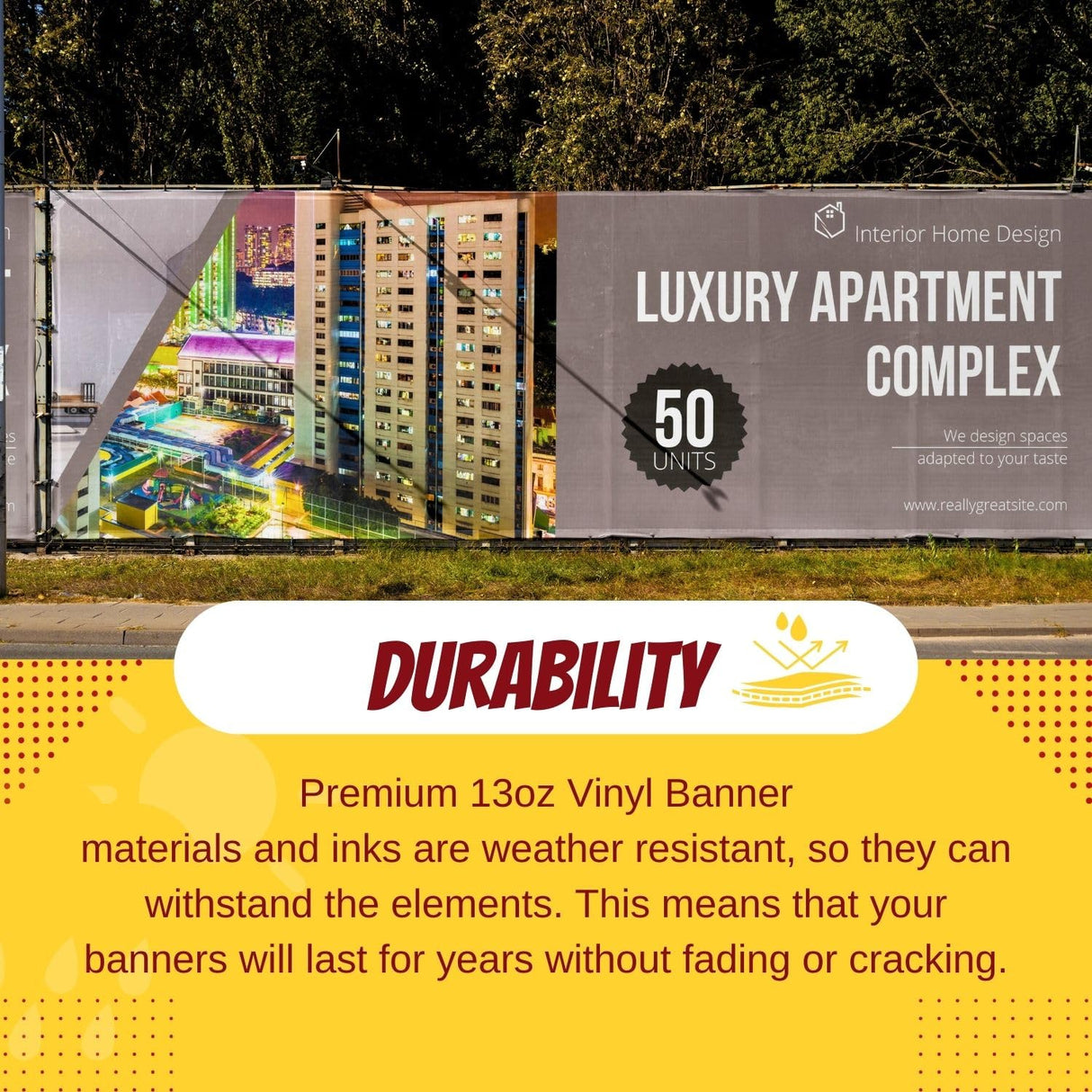 Personalized Custom Vinyl Banner Printing Indoor or Outdoor use Printed Business Event Birthday Party Large Custom Vinyl Banner for Party Decoration Factory of Stickers