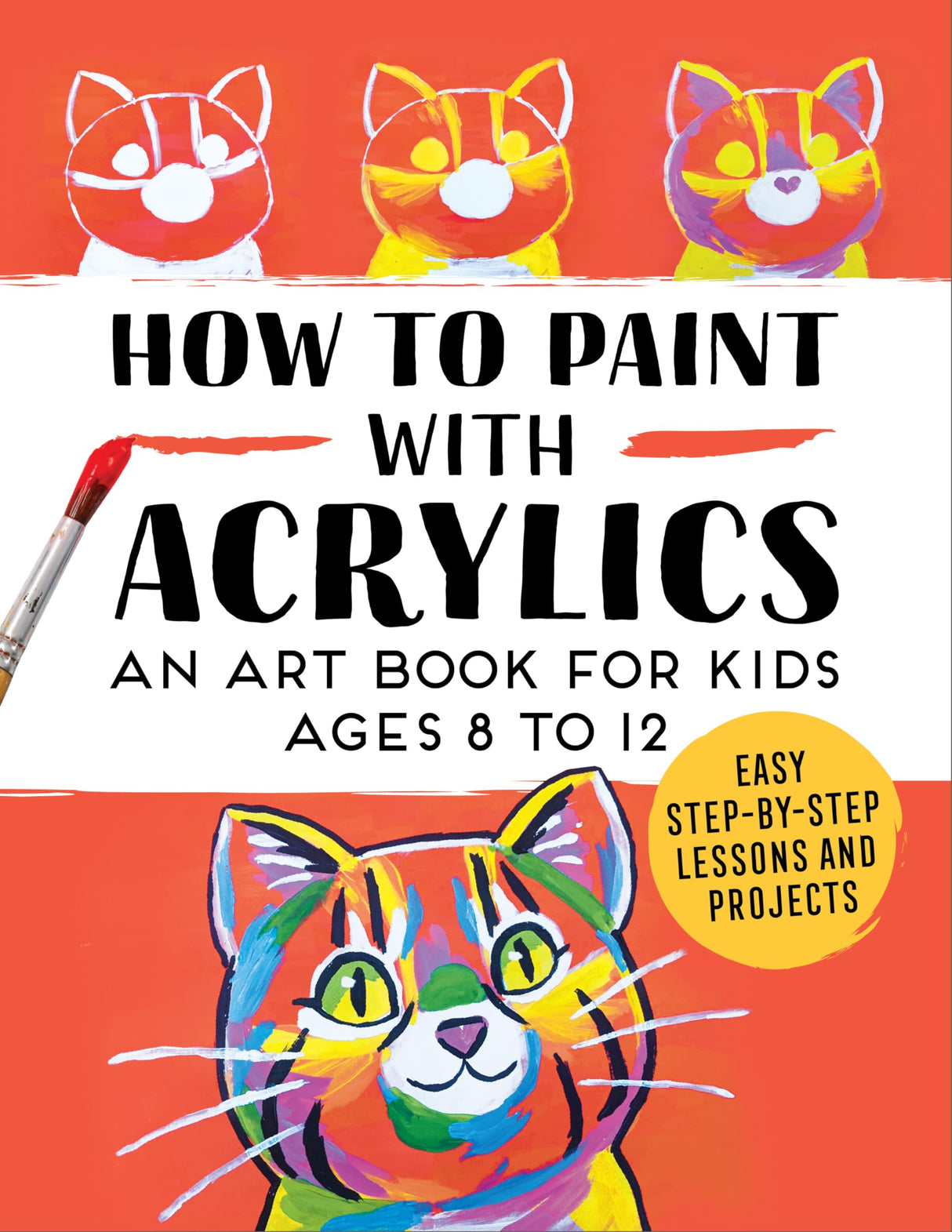 How to Paint with Acrylics: An Art Book for Kids Ages 8 to 12 WoodArtSupply