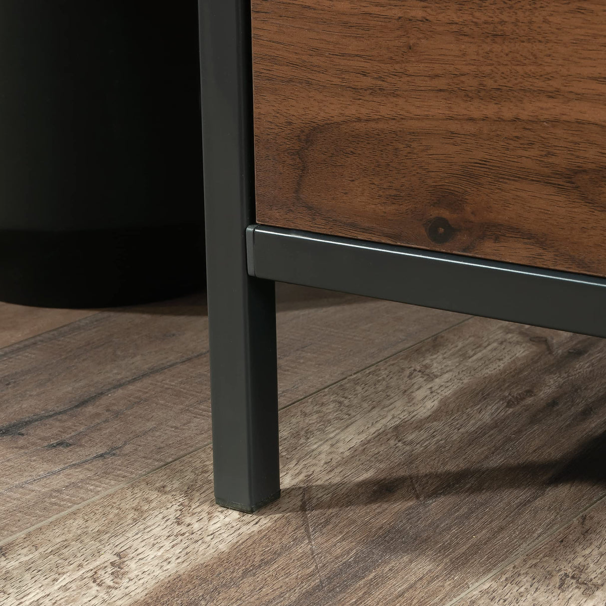 Sauder Lateral File, L: 30.24" x W: 17.24" x H: 29.53", Grand Walnut Finish Sauder