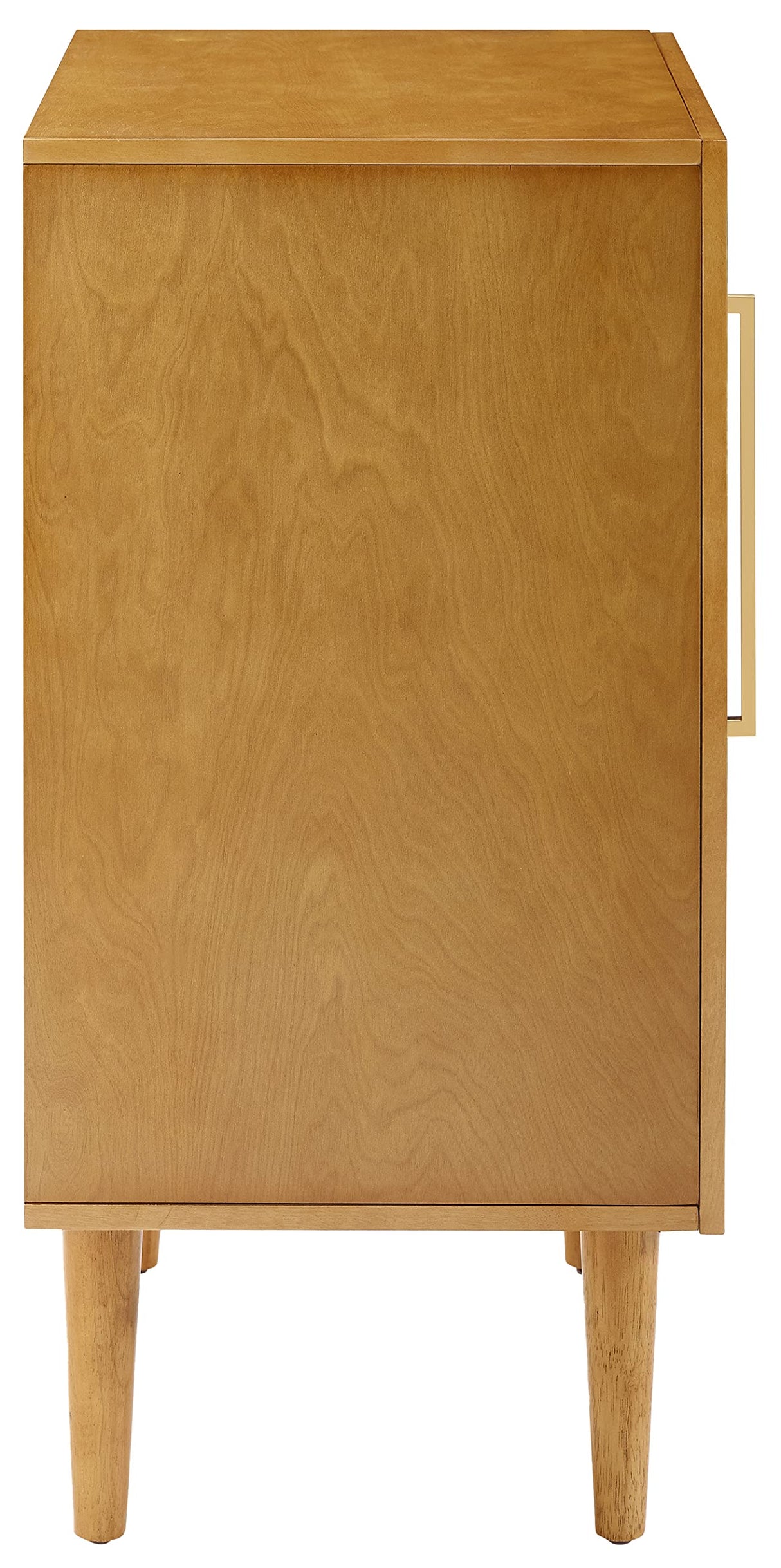 Crosley Furniture Everett Record Player Stand with Storage for Vinyl Records, Acorn Crosley Furniture