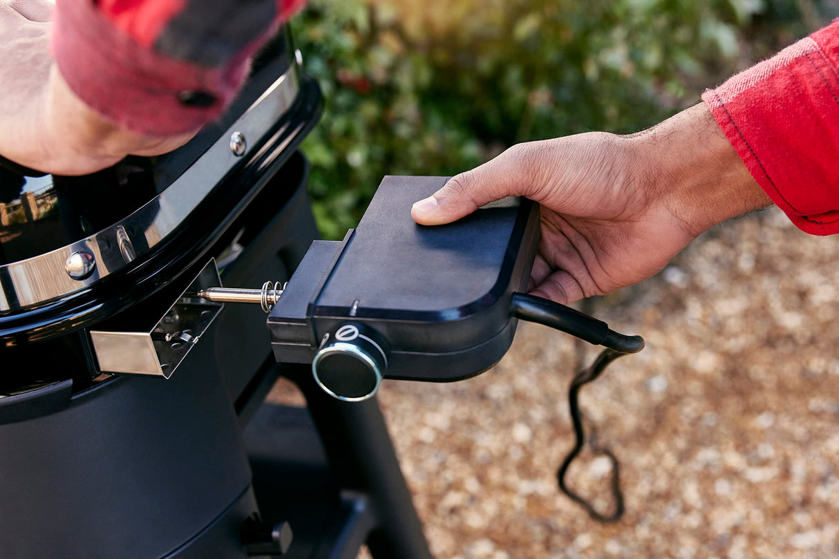 Weber Lumin Outdoor Electric Barbecue Grill, Black - Great Small Spaces such as Patios, Balconies, and Decks, Portable and Convenient Weber