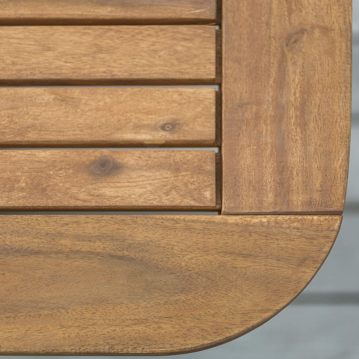 Walker Edison AZW7TXVINBR 6 Person Outdoor Wood Chevron Patio Furniture Dining Set Extendable Table Chairs All Weather Backyard Conversation Garden Poolside Balcony, 7 Piece, Brown Walker Edison