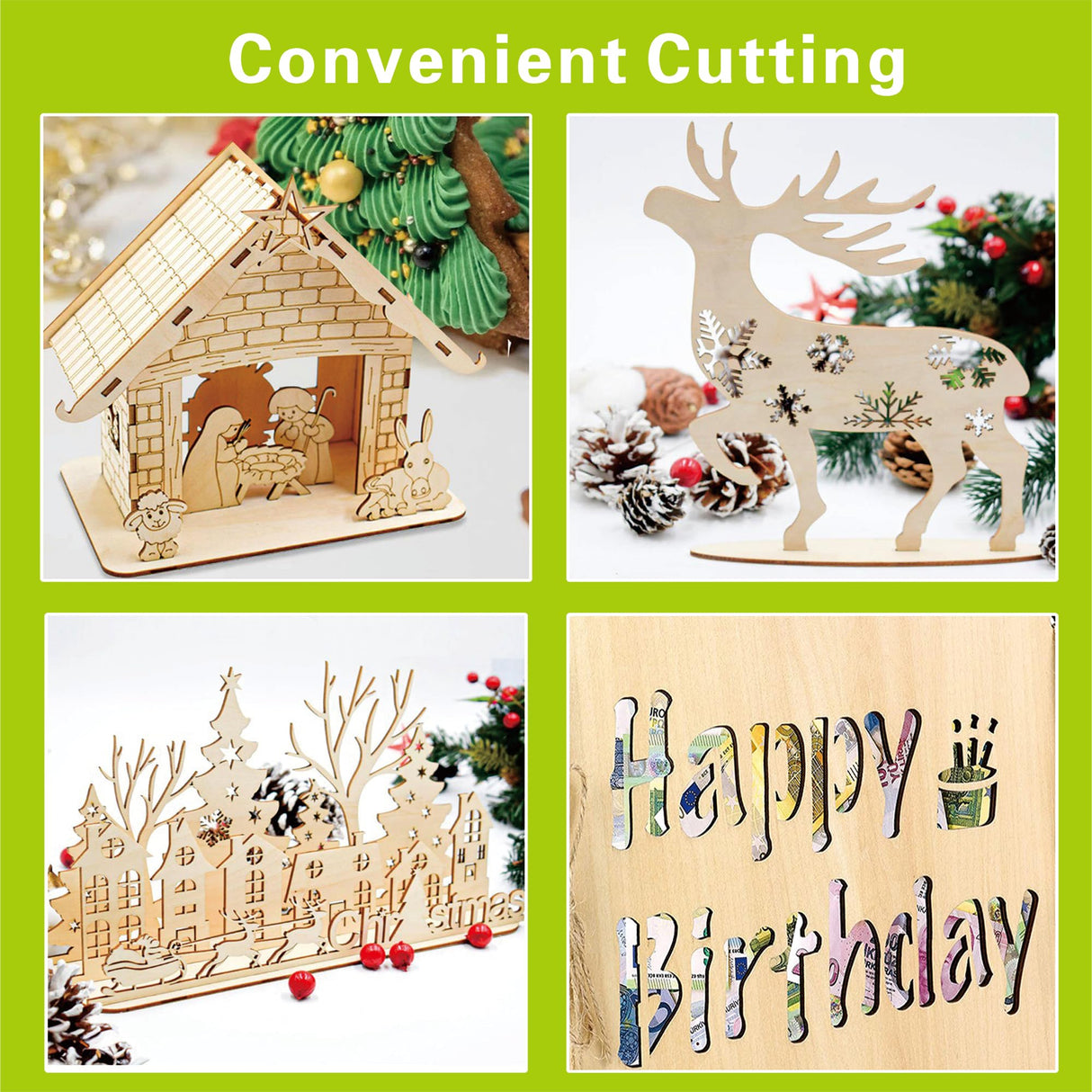 12 Pack Basswood Sheets 1/4 inch,12"x12"x1/4" Plywood Sheets,6mm Basswood for Laser Cutting,Laser Engraving Blanks,Thin Natural Unfinished Wood for Crafts,Wood Burning,Scroll Saw Cutting Ninekong