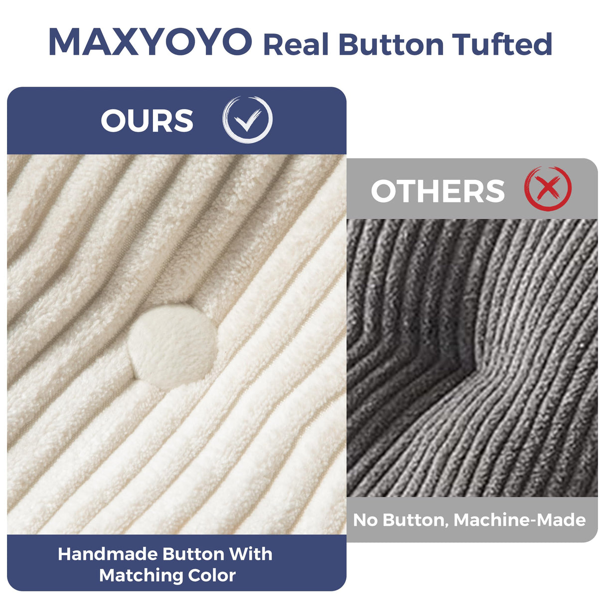 MAXYOYO Folding Sofa Bed, Convertible Sleeper Chair with Pillow Foldable Mattress with Back Support, Portable Fold Out Chair Bed Comfy Floor Sofa Lounge for Living Room Bedroom, Beige, Single MAXYOYO