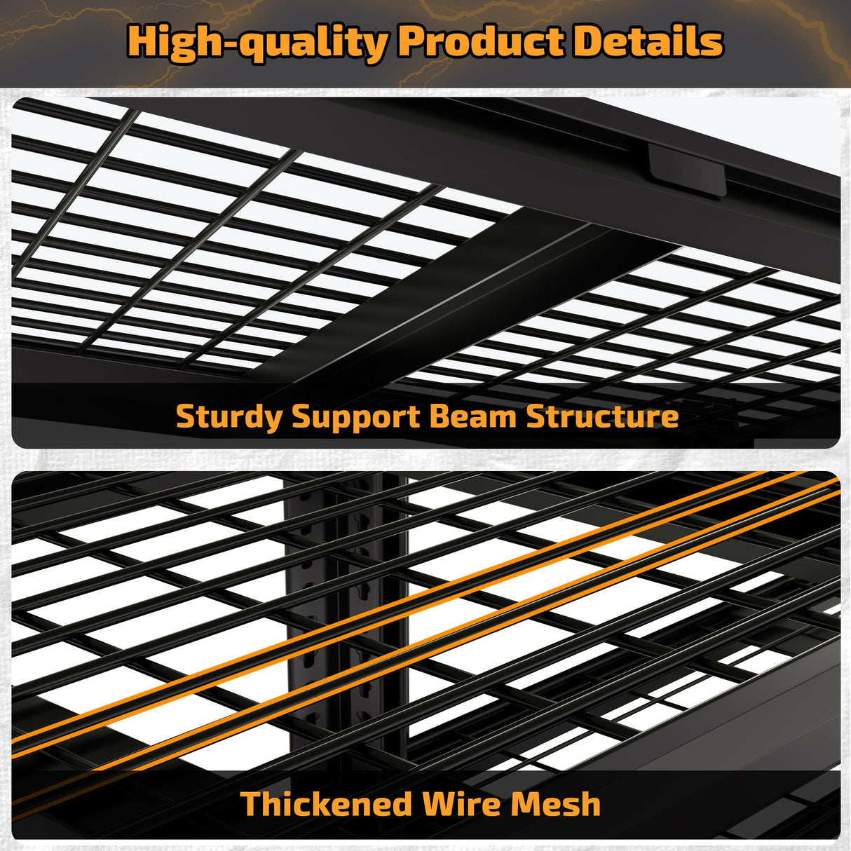 skillmaid 4 Tier Garage Shelving Heavy Duty Wire Storage Shelves Adjustable Industrial Metal Shelving Unit Utility Shelf for Garage, Warehouse, Basement,Pantry,Commercial, 40" W x 20" D x 59" H 4Pack skillmaid