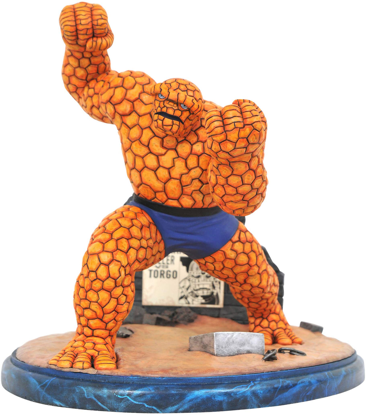 Diamond Select Toys Marvel Premier Collection: Thing Statue, Multicolor Diamond Select Toys