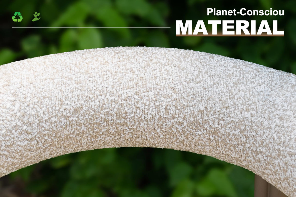 PURPLE LEAF Patio Dining Set 15 Pieces Luxury Modern Conversation Set Aluminum Large Rectangle Dining Table and Chairs with Olefin Cushion Outdoor Furniture Set for Garden Porch Deck Backyard PURPLE LEAF