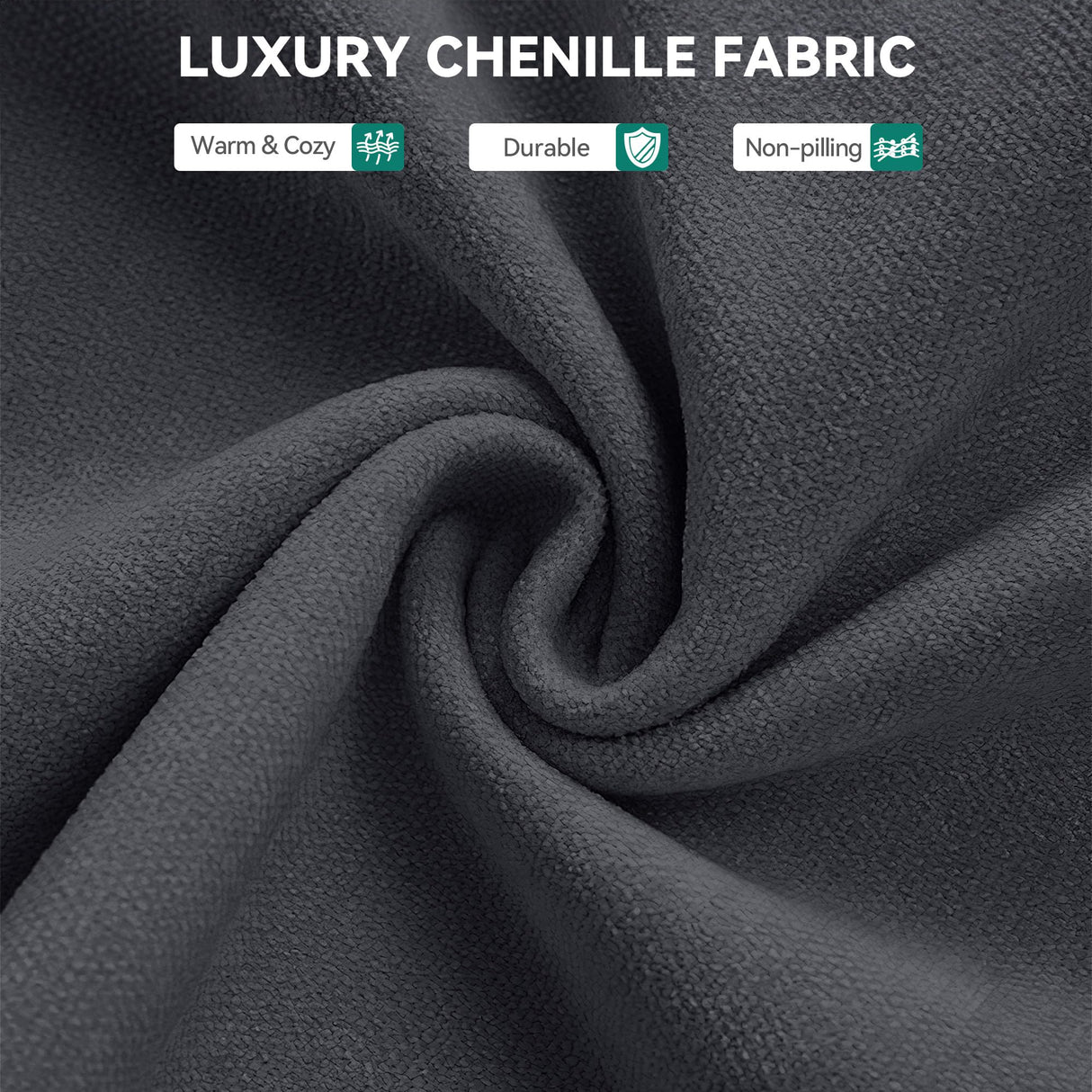 YITAHOME Folding Sofa Bed,New Upgrade Resilient Pocket Spring Cushion-Fold Out Chair Bed, Convertible Lazy Sleeper Chair with Back Support,Comfy Floor Sofa Lounge for Living Room, Bedroom, Dark Grey YITAHOME