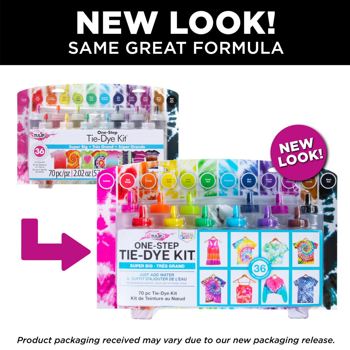 Tulip One-Step Tie-Dye Kit Super Big 12 Colors Tulip