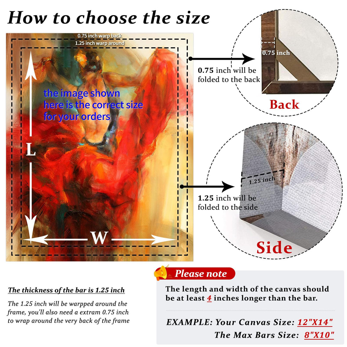 DIY Wood Canvas Stretcher Bars 20X30 Inches Canvas Frames - Gallery Wrap Poster Frame for Canvas Paintings, Canvas Frame kit - Easy to Assemble GUN SUPPLIES OUTLET LLC