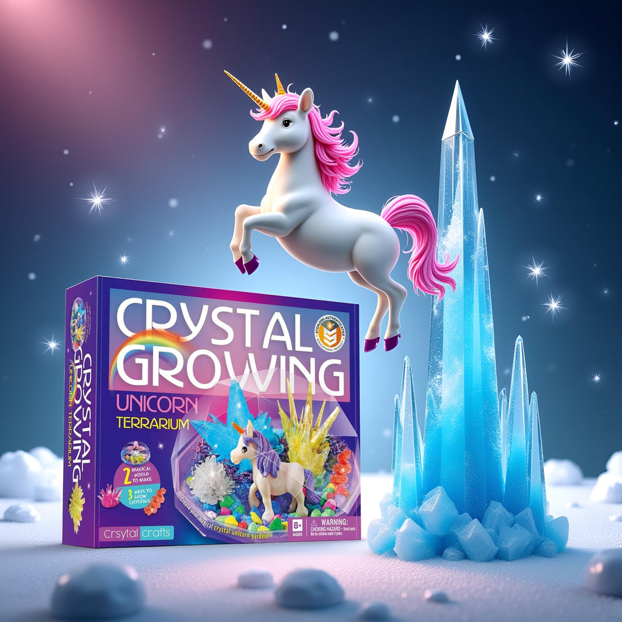 Crystal Growing Kit for Science Fundamentals Eggbox