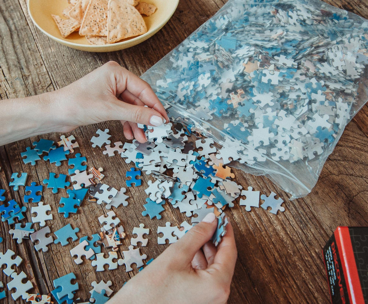 Discovery Launch NASA Space Shuttle 1000 Piece Jigsaw Puzzle For Adults And Kids | Challenging Interactive Brain Teaser for Family Game Night | 29 x 20 Inches Toynk