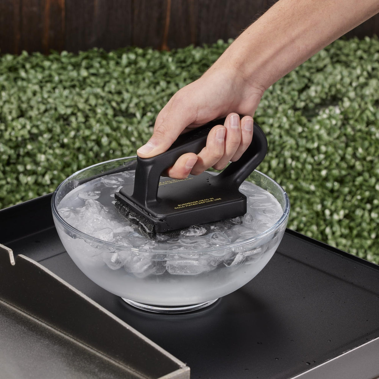 Mr. Bar-B-Q Bristle Free XL Steam Clean Griddle/Grill Brush Powered by Scrub Daddy Mr. Bar-B-Q