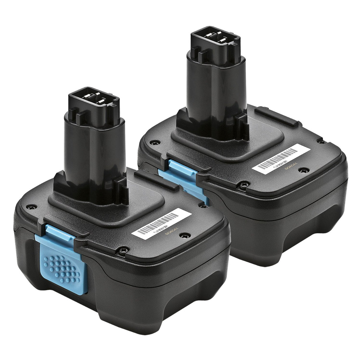 ExpertPower 2 Pack Replacement Battery for De-Walt DC9182, DC9181, DC9180, 18V XRP Lithium Ion fits All Dewalt 18 Volt Tools ExpertPower