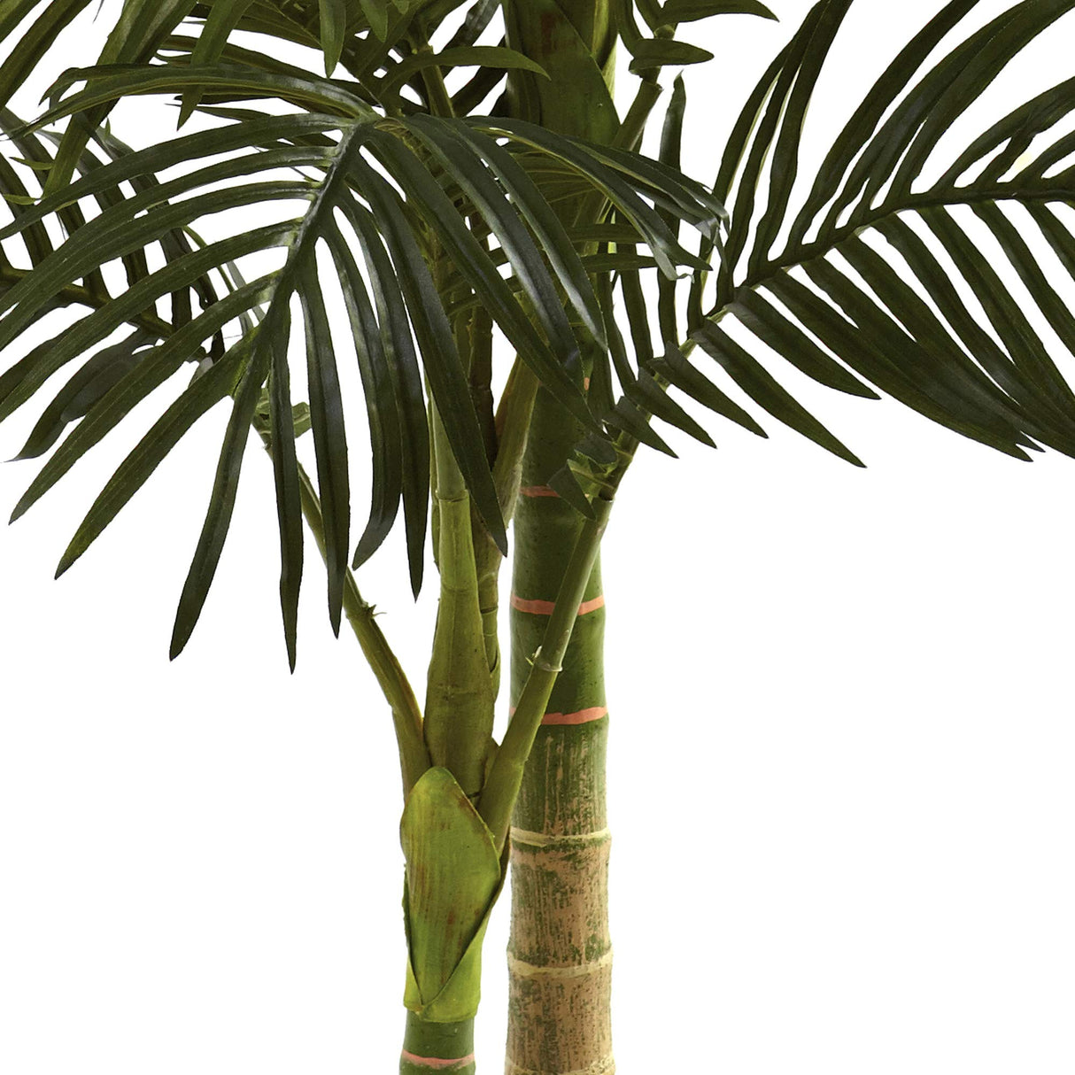 Nearly Natural 5ft. Golden Cane Palm Artificial Tree, Green Nearly Natural