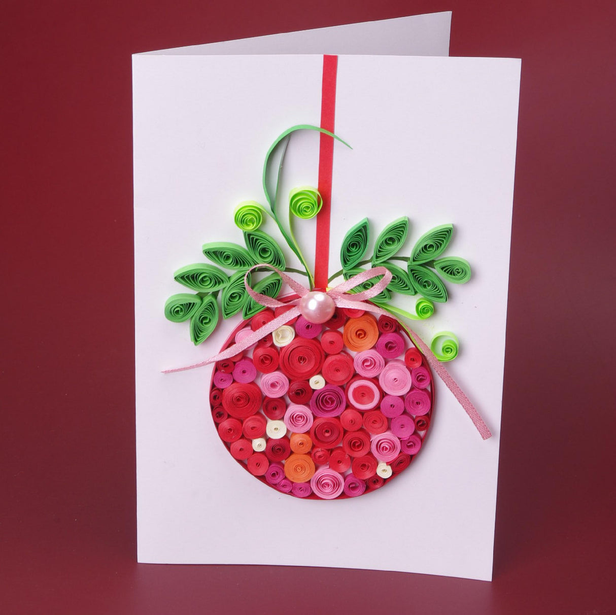 ACADOIT DIY Christmas Card Making Kit with Quilling Tool- Fun Quilling Craft Kit and Matching Envelopes Thank You Card Art Crafts for Beginners -for Boys Girls and Adults ACADOIT