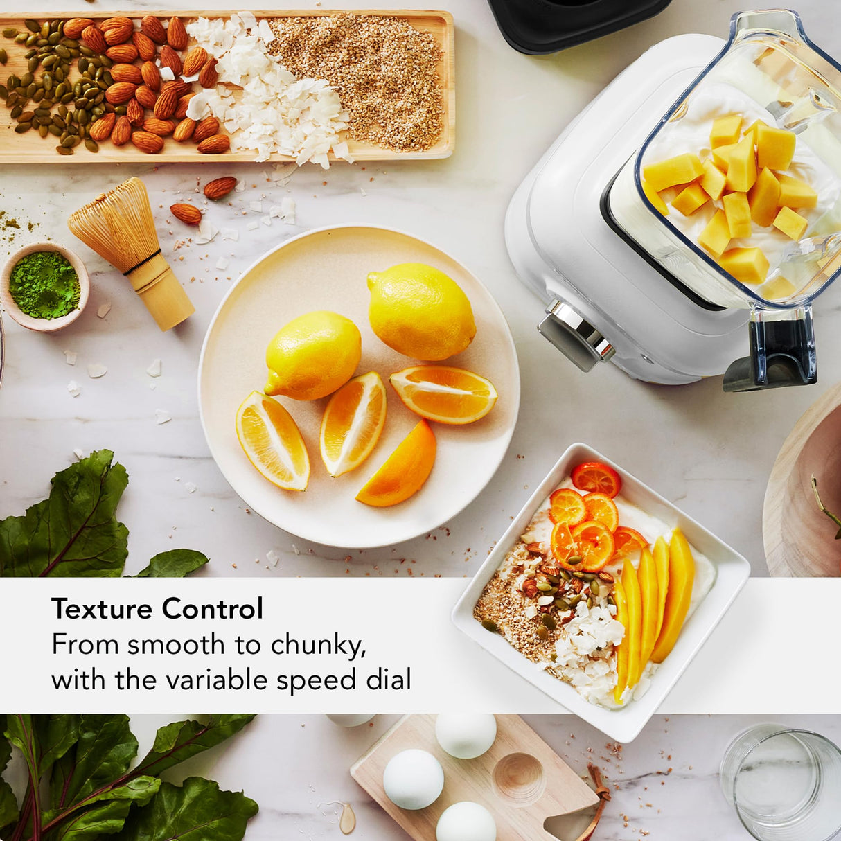 KitchenAid K400 Variable Speed Blender with Tamper - KSB4028 - Contour Silver, 56 ounces KitchenAid