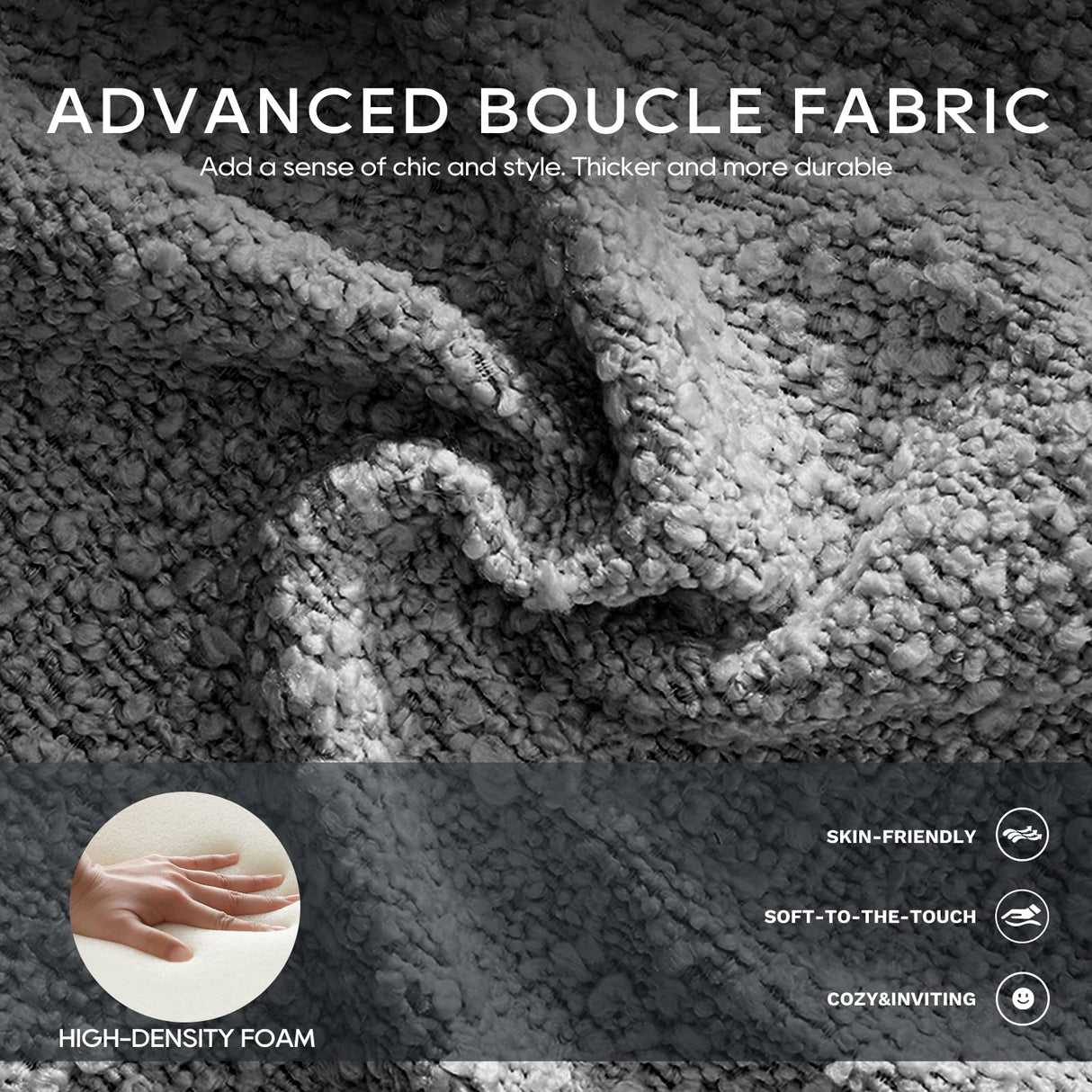 Swivel Accent Chair, Modern Upholstered Barrel Chair with 360° Swivel, Soft Teddy Fabric & Extra Lumbar Pillow, Stylish Round Accent Chair for Living Room, Bedroom, Nursery – Darkgrey,2PC COLAMY