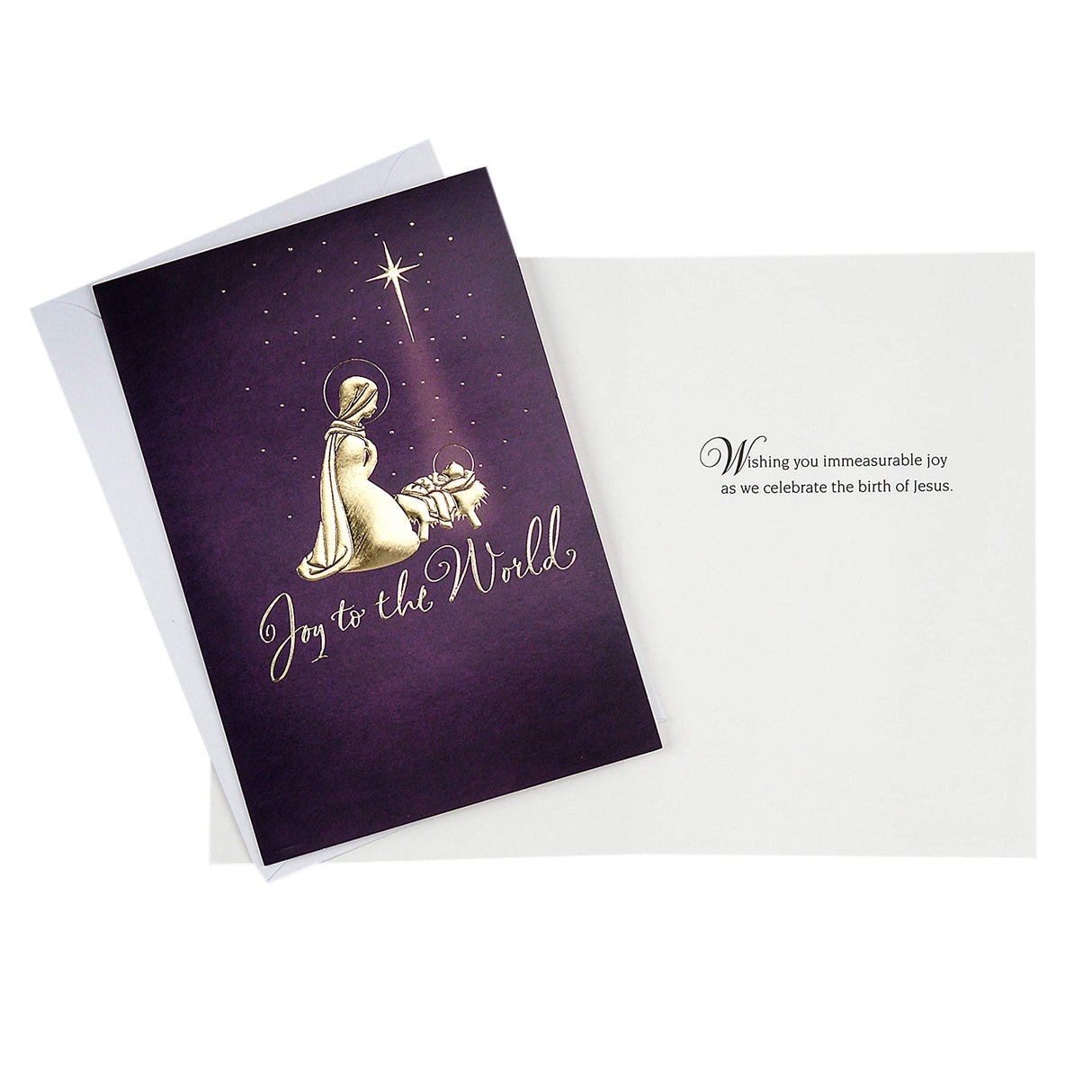 Hallmark Image Arts Religious Boxed Christmas Cards Assortment (4 Designs, 24 Christmas Cards with Envelopes) Hallmark