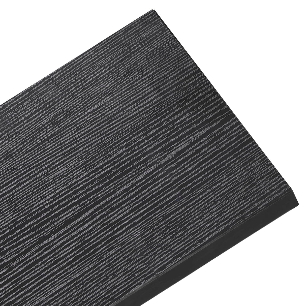 ZenStyle Wood Console Table with Curved Legs and Shelf, 3 Tier Modern Accent Sofa Table for Entrywaty, Living Room, Hallway, 47 in Wide, Easy Assembly (Black) ZenStyle