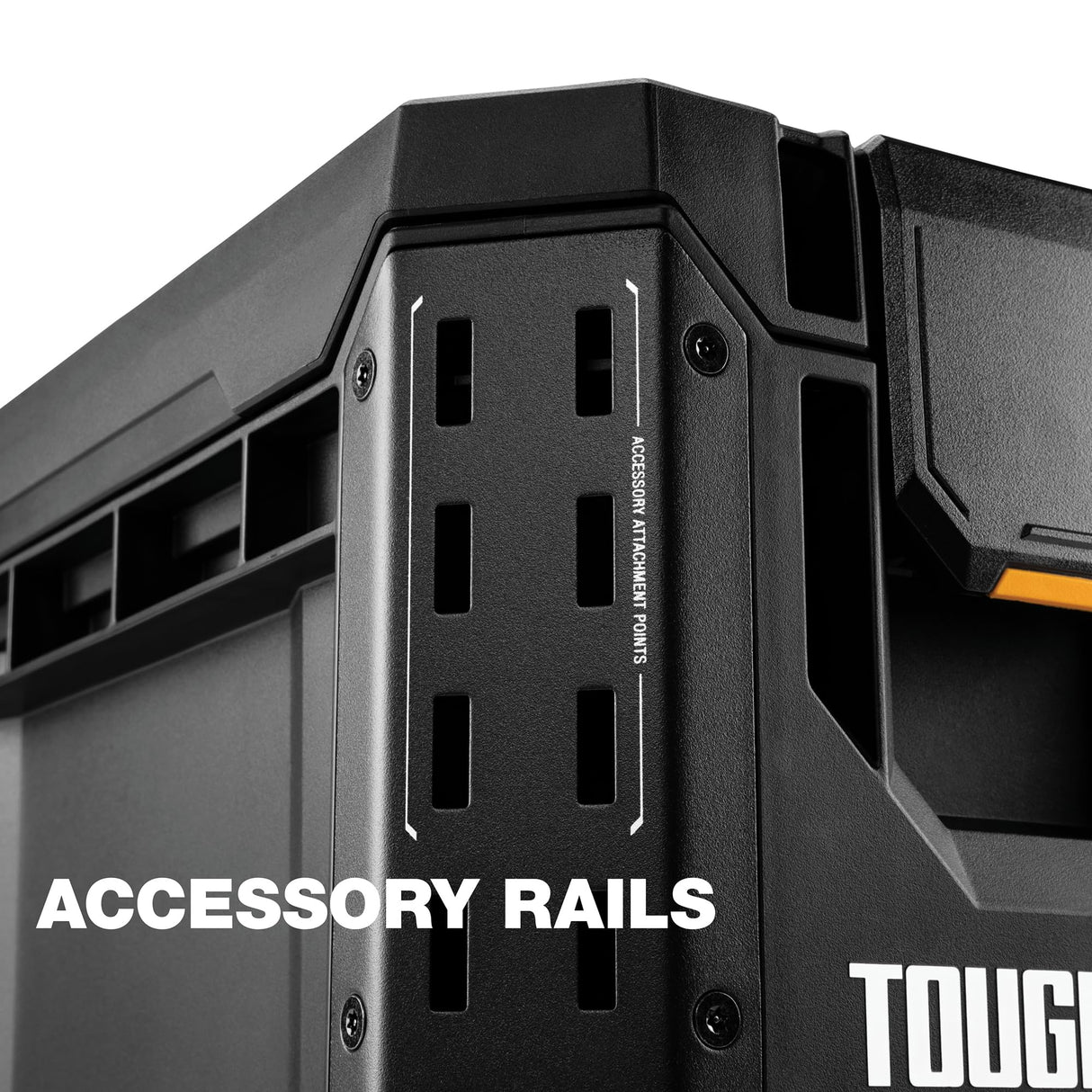 ToughBuilt StackTech Compact Tool Box Lockable Organizer with Removable Tray ToughBuilt