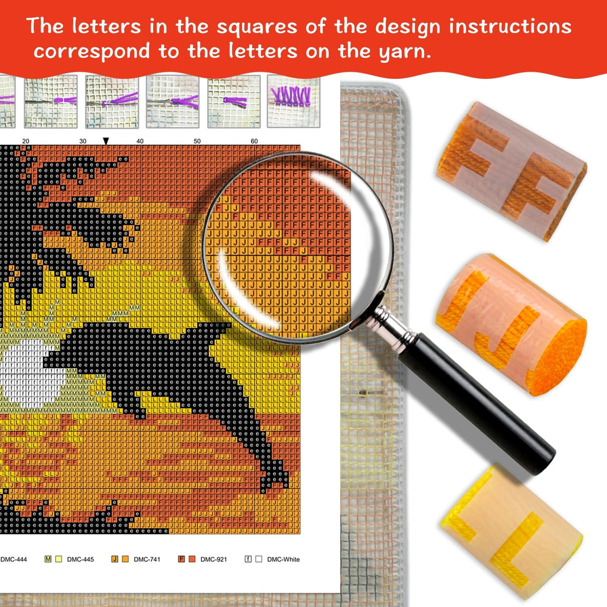 ZFFLYH Latch Hook Kit Plant Flower Leaves DIY Throw Pillow Cover Sofa Cushion Cover Preprinted Canvas Crochet Yarn Kits Needlework Crafts 43x43cm ZFFLYH