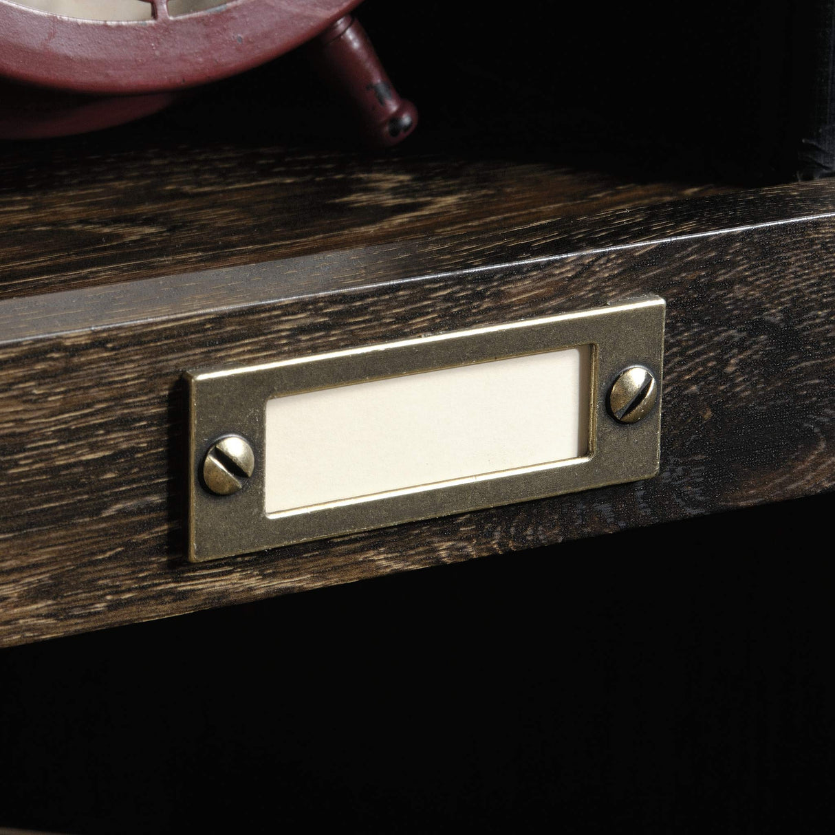 Sauder Barrister Lane Bookcase/ Book Shelf, Iron Oak finish Sauder