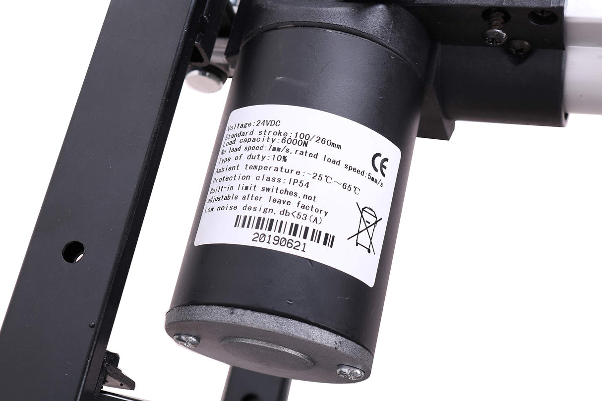 ECLV 17'' Electric Manual Control Button Dining Table Coffee Table Lift,Black,110V-240V,Working Platform Computer Desk Electronic Scissor Lift ECLV