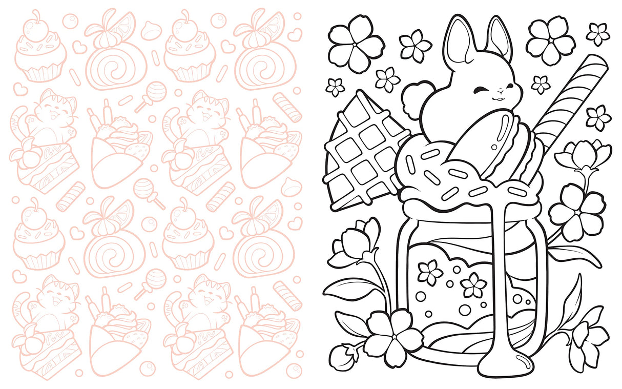 Cute Chibi Creature Coloring: Color over 60 Adorable Creatures WoodArtSupply