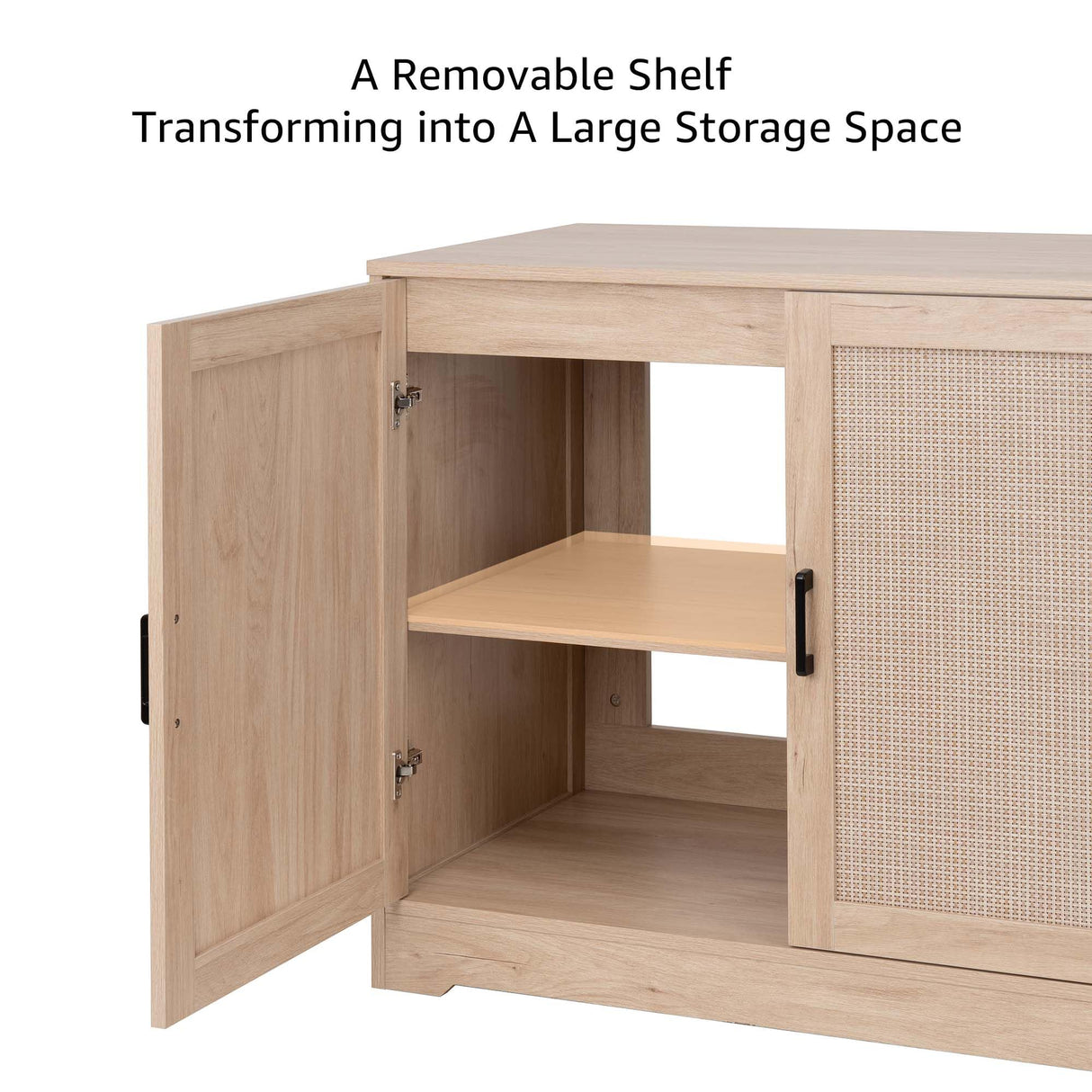 unipaws 30-50 Gallon Aquarium Stand, Fish Tank Stand with Storage Cabinet, Wooden Tank Stand for Turtle Tank, Reptile Terrarium unipaws