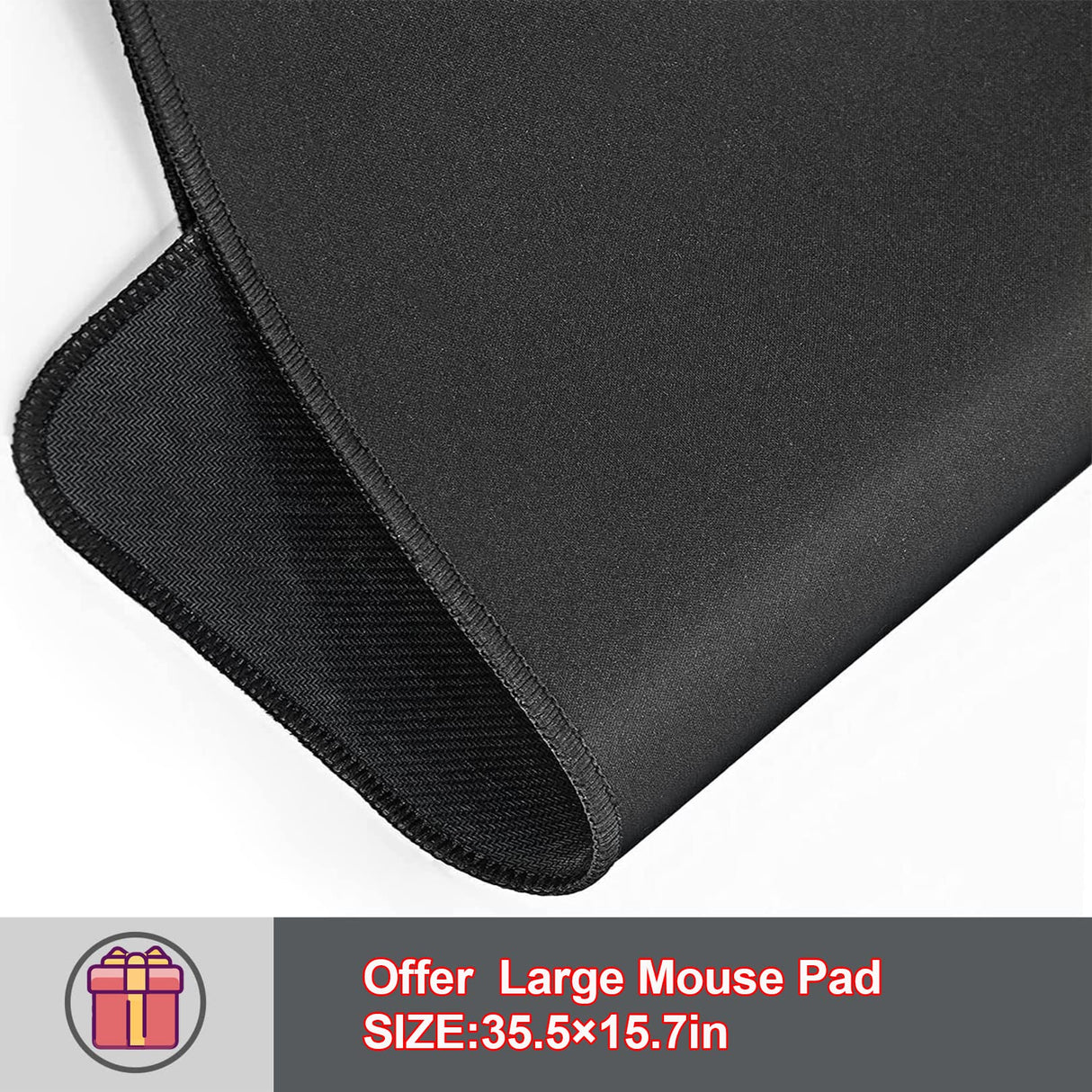 Legooin Electric Standing Desk, 55 x 24 in Adjustable Height Sit Stand up Desk, Sit Stand Home Office Computer Desk with Oversized Mouse Pad(Brown) Legooin