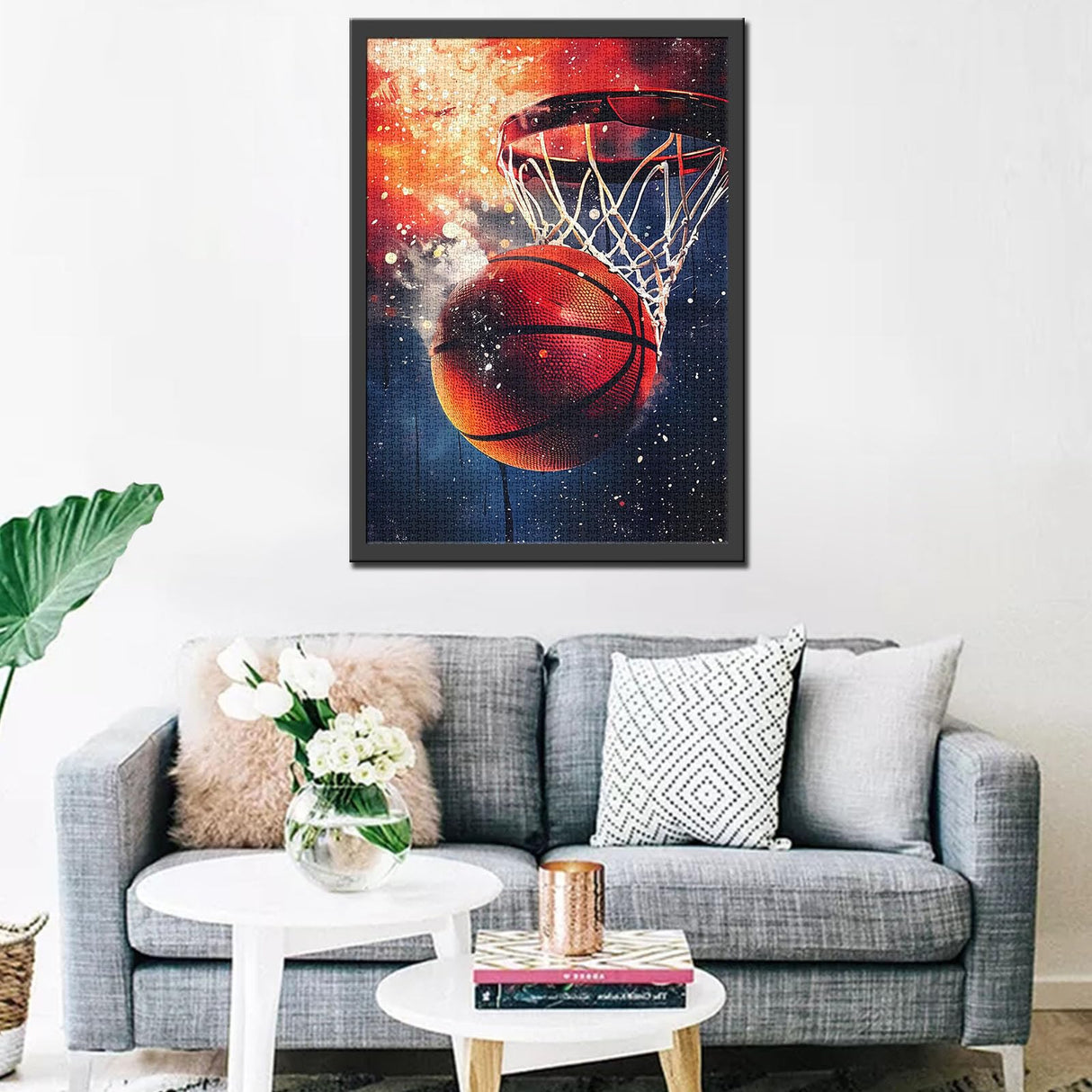 Tucocoo Sport of Basketball Jigsaw Puzzles for Adults 1000 Pieces, Hard Difficult Challenging Puzzles for Adults DIY Crafts Puzzles for Home Decoration Gifts, Family Puzzle Perfect for Game Nights Tucocoo