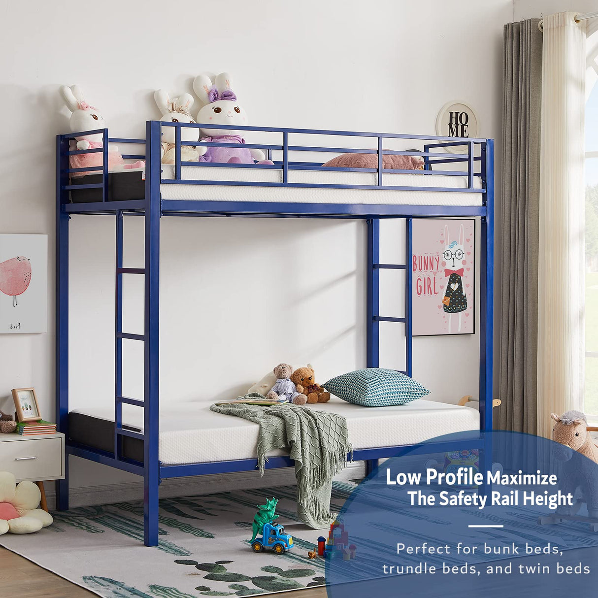 OUUI Twin Mattress, 5 Inch Cooling Gel Memory Foam Mattress in a Box with Breathable Cover Medium Firm Twin Bed Mattress for Bunk Bed, Trundle Bed, Pressure Relief, CertiPUR-US Certified OUUI