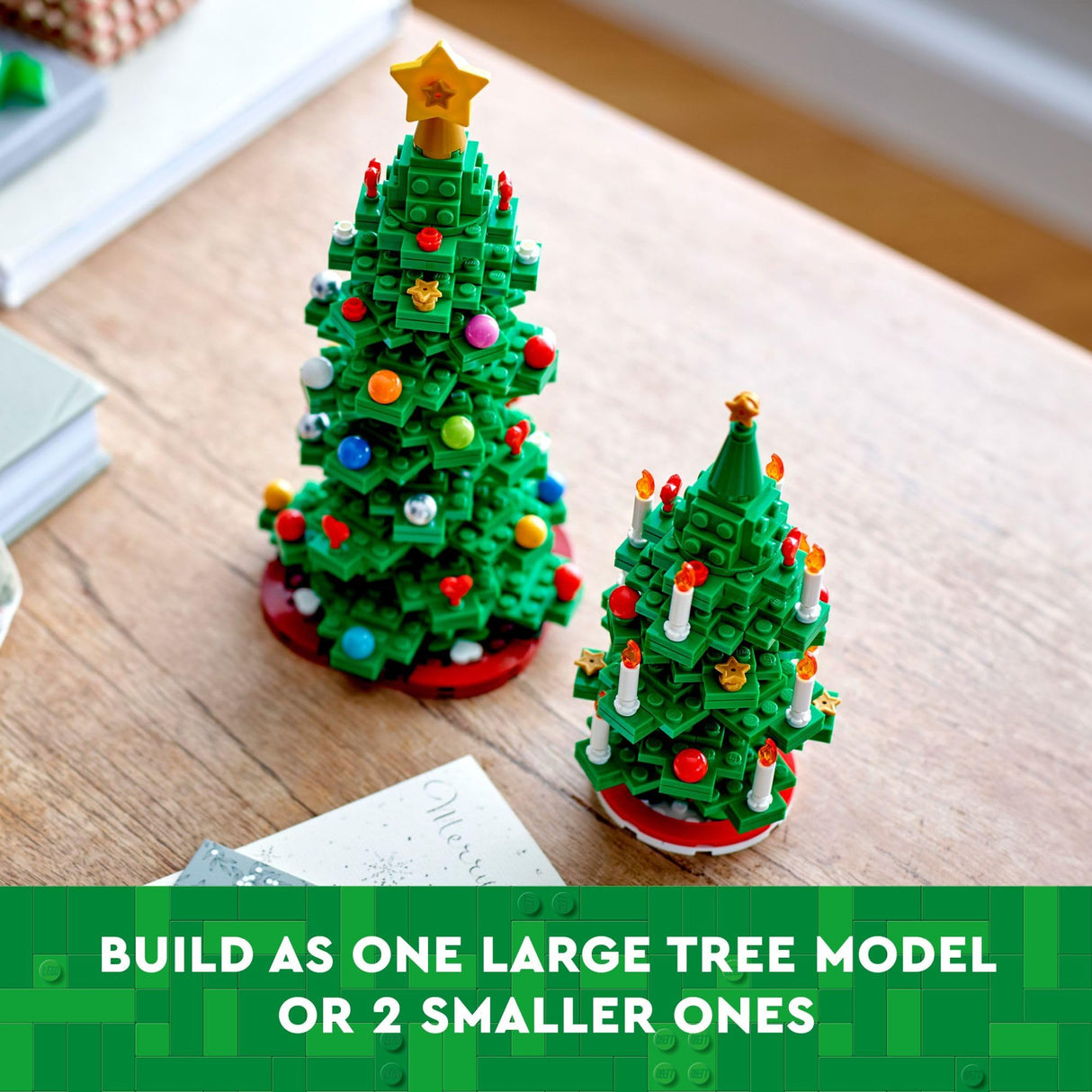 LEGO Christmas Tree - Building Toys for Kids, Boys & Girls, Ages 12+ - Mini Christmas Tree Decorations for Tabletop & Home - Gifts for Boys & Girls - 40573 LEGO