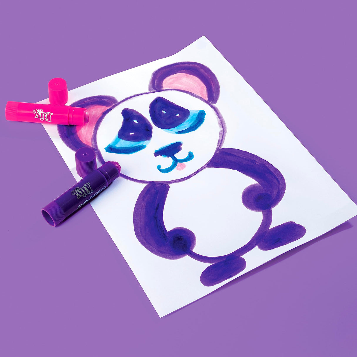 Idiy Tempera Paint Sticks (30 Vibrant Colors) -For All Classroom Back to School Supplies Arts & Crafts Projects, Draw & Paint on Wood, Paper, Ceramic, Canvas! Quick Dry, Non-Toxic,Mess Free Idiy