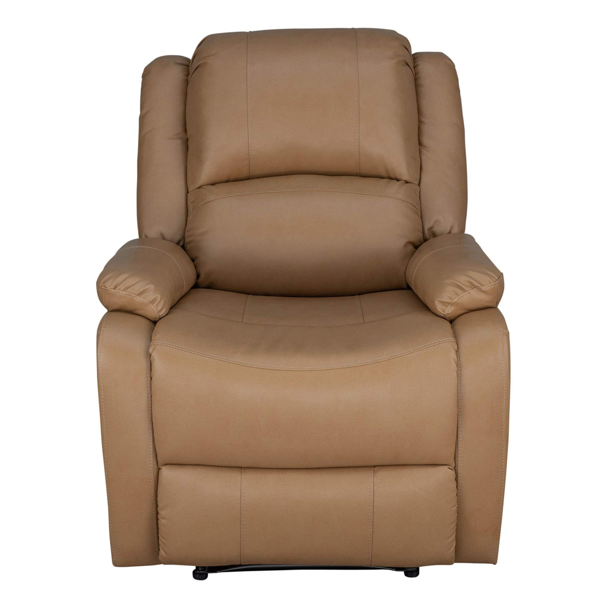 RecPro Charles Collection | 30" Zero Wall Wall Hugger Recliner | RV Living Room (Slideout) Chair | Toffee, 1-Pack RecPro