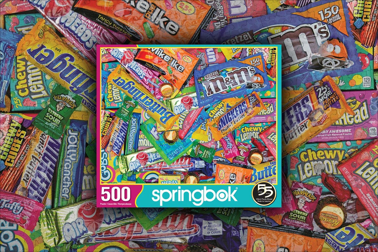 Springbok's 500 Piece Jigsaw Puzzle Sweet Tooth, Multi Springbok