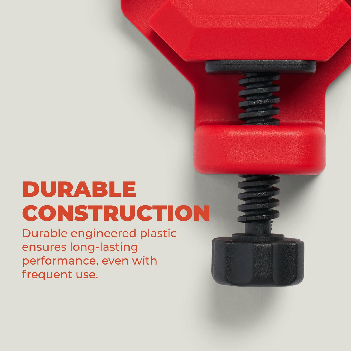 BUILDSOMETHING Quick Corner Clamps - Home Improvement Hand Tools - Adjustable Clamps for Woodworking & More - 4 Pack BUILDSOMETHING