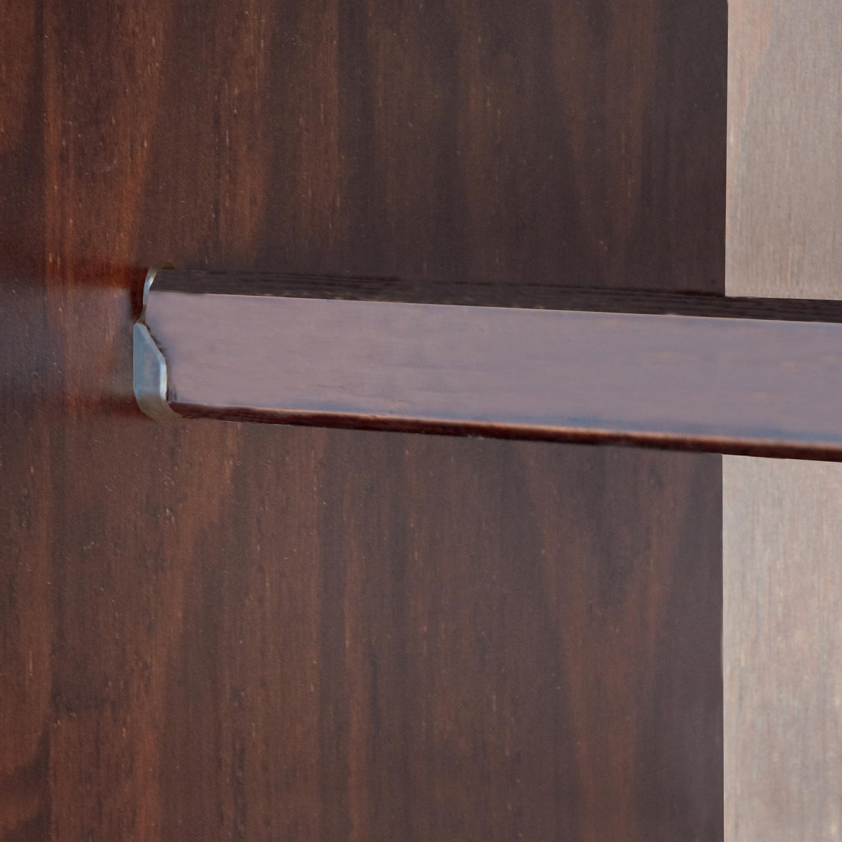 Palace Imports 100% Solid Wood Regal Wardrobe Armoire w/Raised Panel Doors & Clothing Rods, Java, 60.25" w x 72" h x 22.75" d. Renewable Eco-Friendly Wood, Made in Brazil Palace Imports