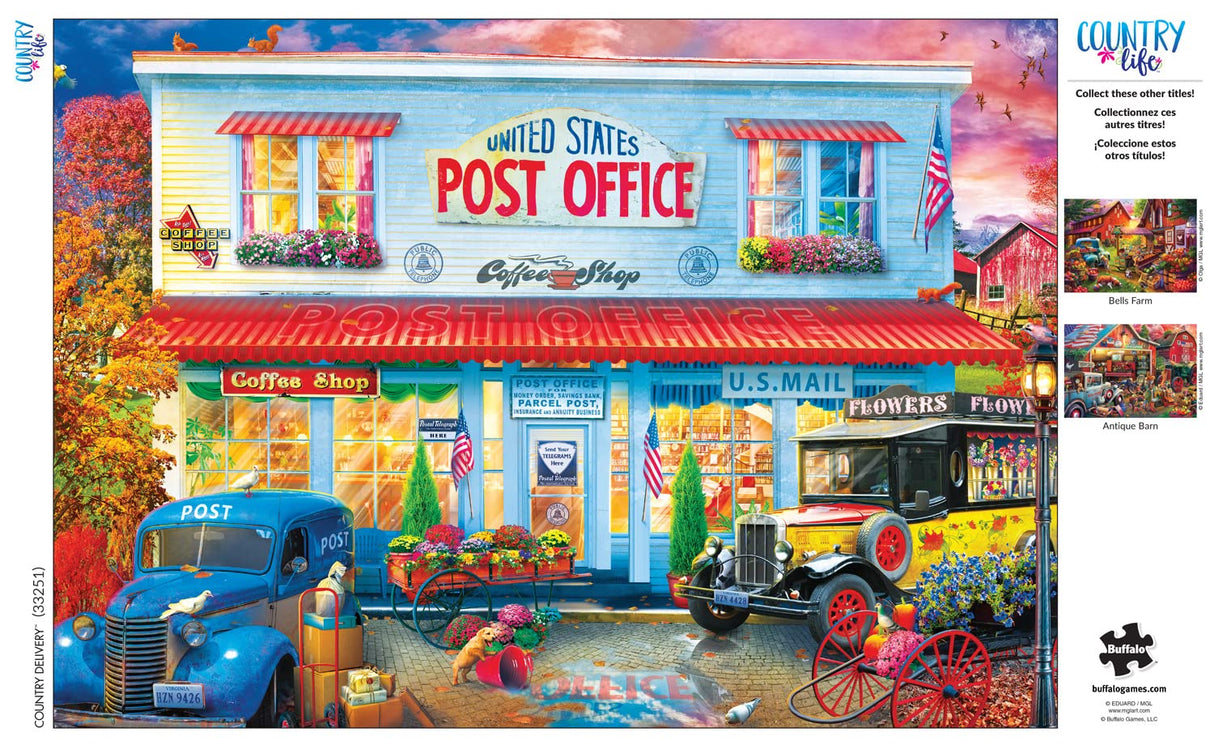 Buffalo Games - Country Life - Country Delivery - 500 Piece Jigsaw Puzzle, Multi Buffalo Games