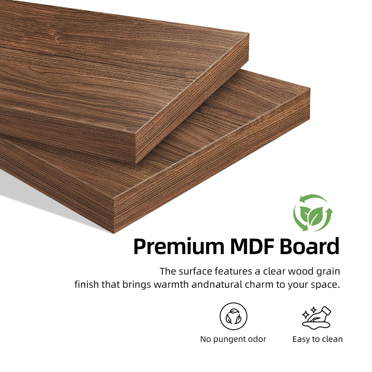 Mid-Century Modern Expandable Coffee Table, 47.2"-81.8" Adjustable Walnut Center Table with Large Hidden Storage for Living Room NessCarsti