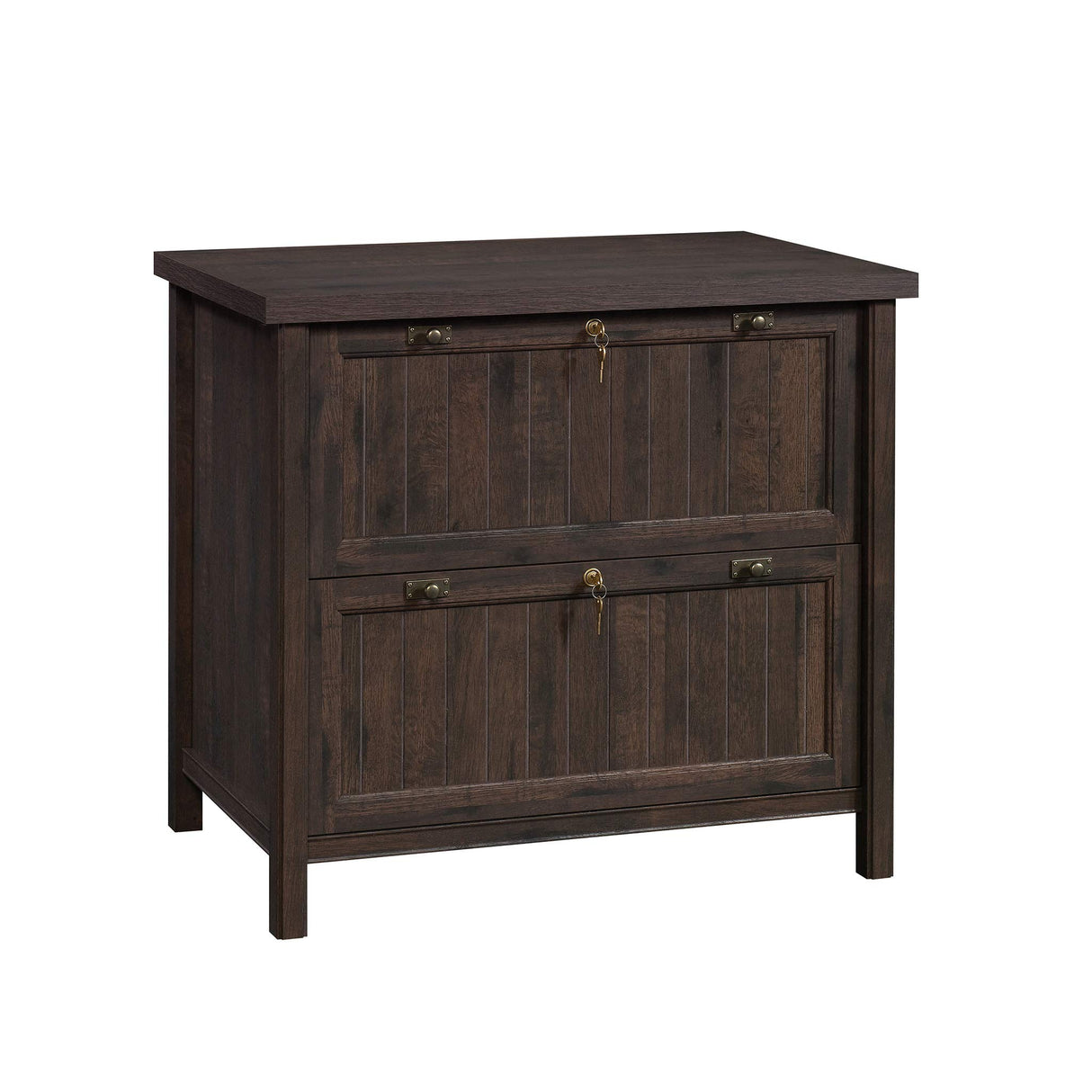 Sauder Costa Lateral File, Coffee Oak finish Sauder