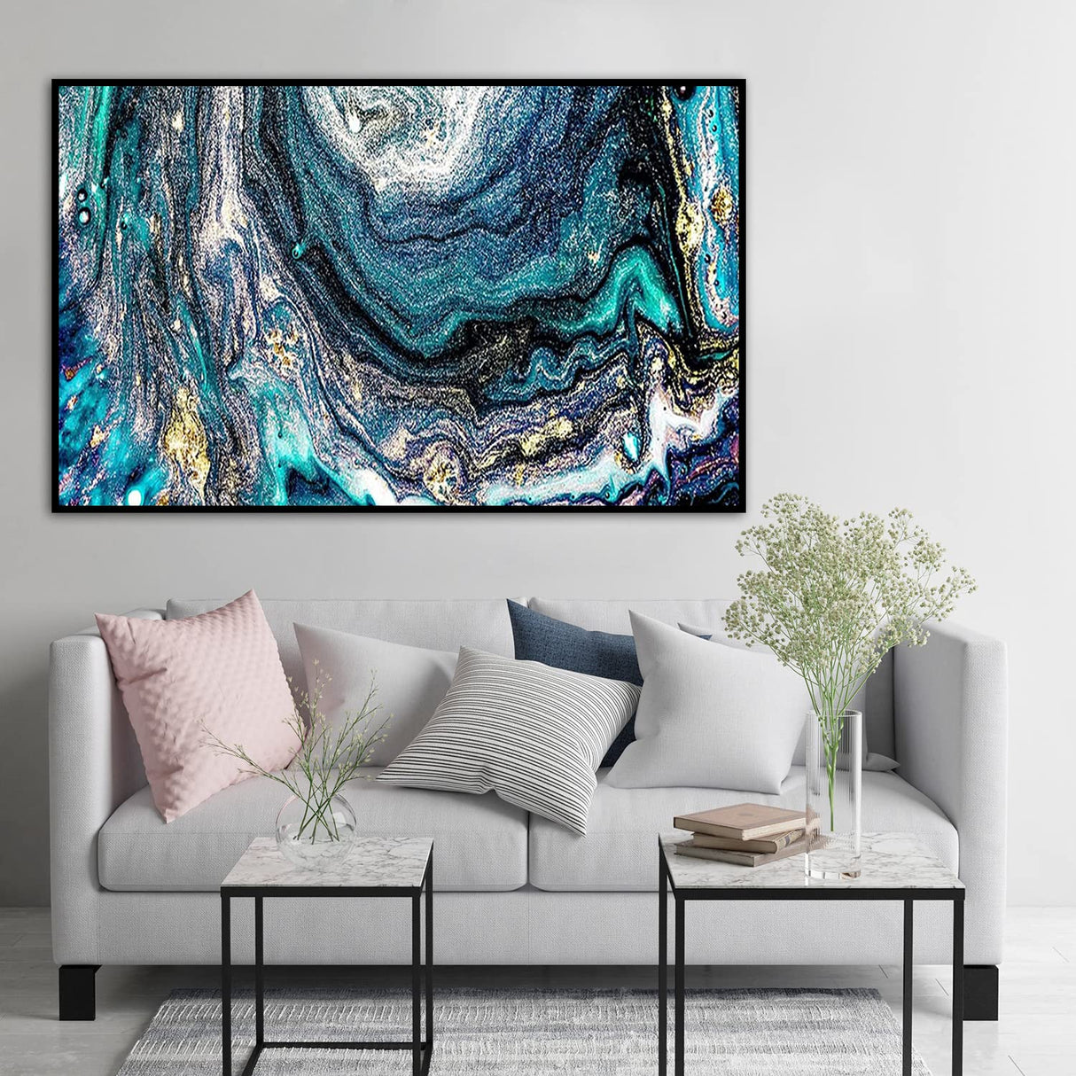 BOHADIY Diamond Painting Kits for Adults 5D Diamond Art Kits for Adults, Abstract Large Size 16x31 Inch DIY Full Drill Paintings with Diamonds Gem Art Crafts for Home Wall Decor BOHADIY