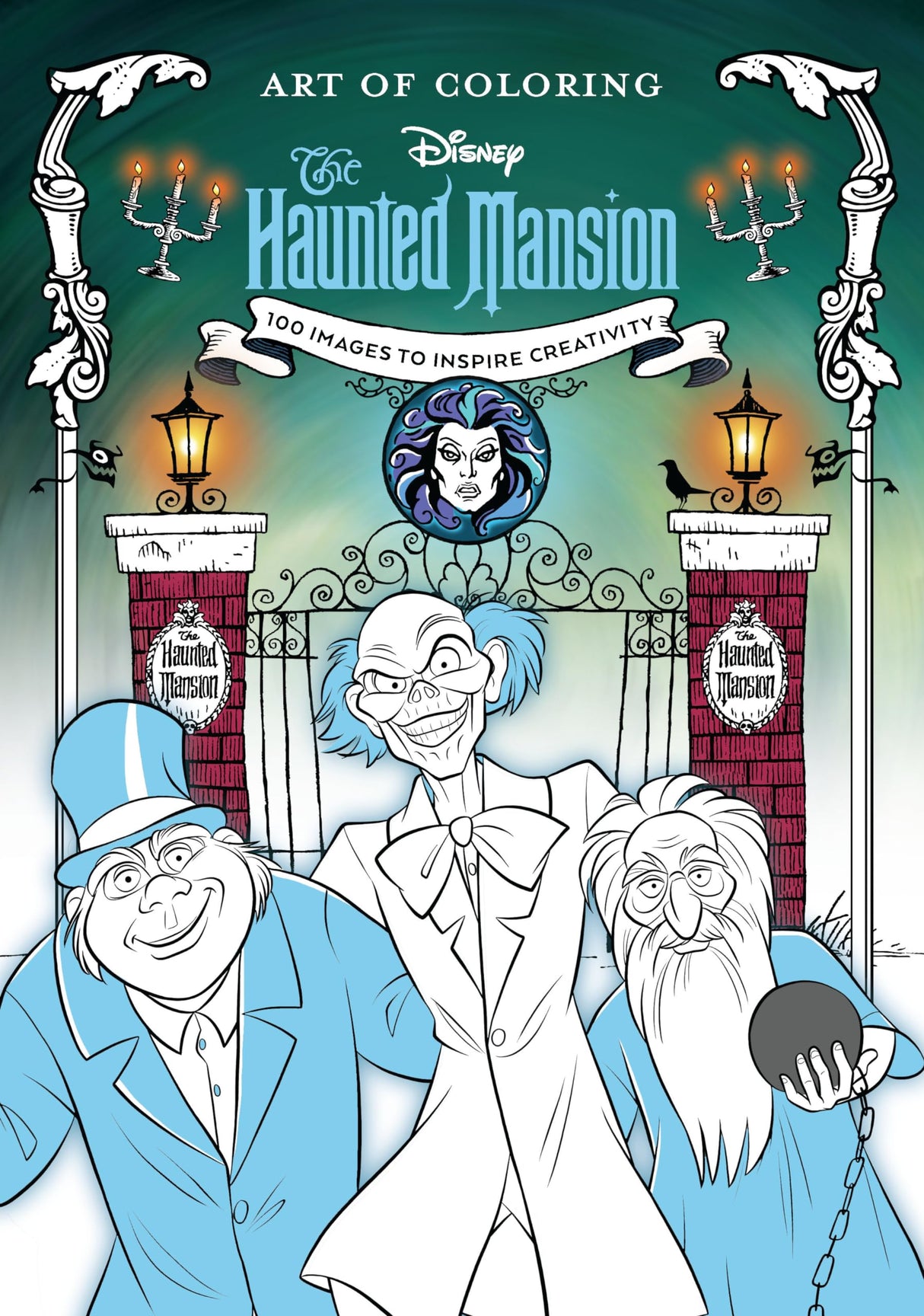 Art of Coloring: The Haunted Mansion WoodArtSupply