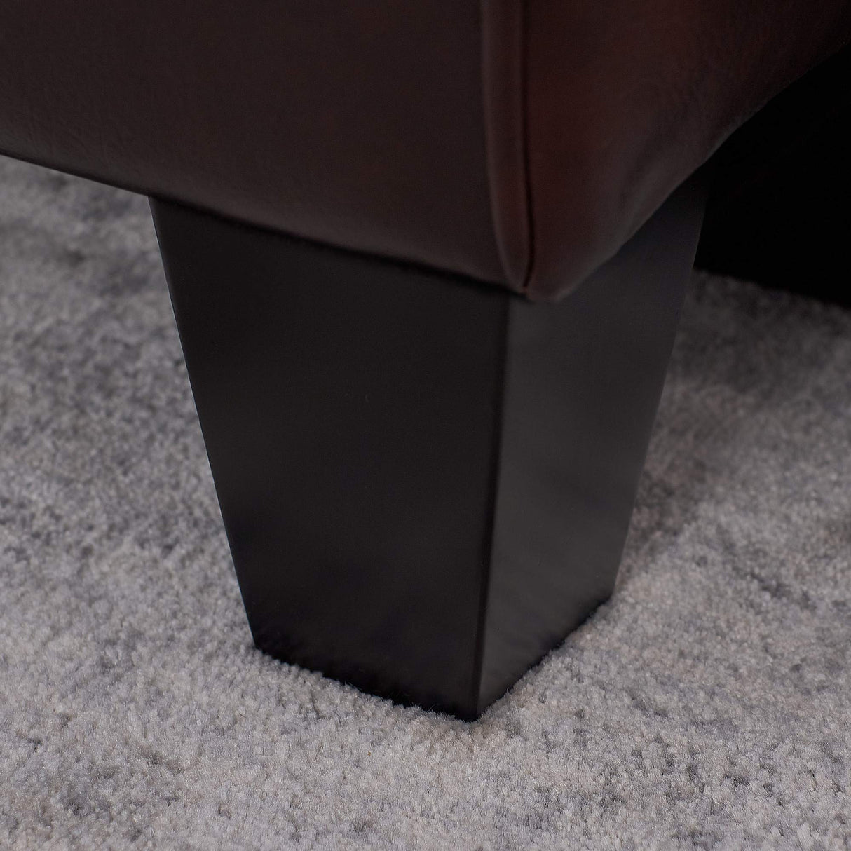 Serta Palisades 78" Track Arm Sofa, Durable Bonded Leather, Soft Pillow Back, Pocket Coil Seat Cushions, Loveseat or Couch for Small Spaces, Living Rooms or Bedrooms, Chestnut Brown Serta