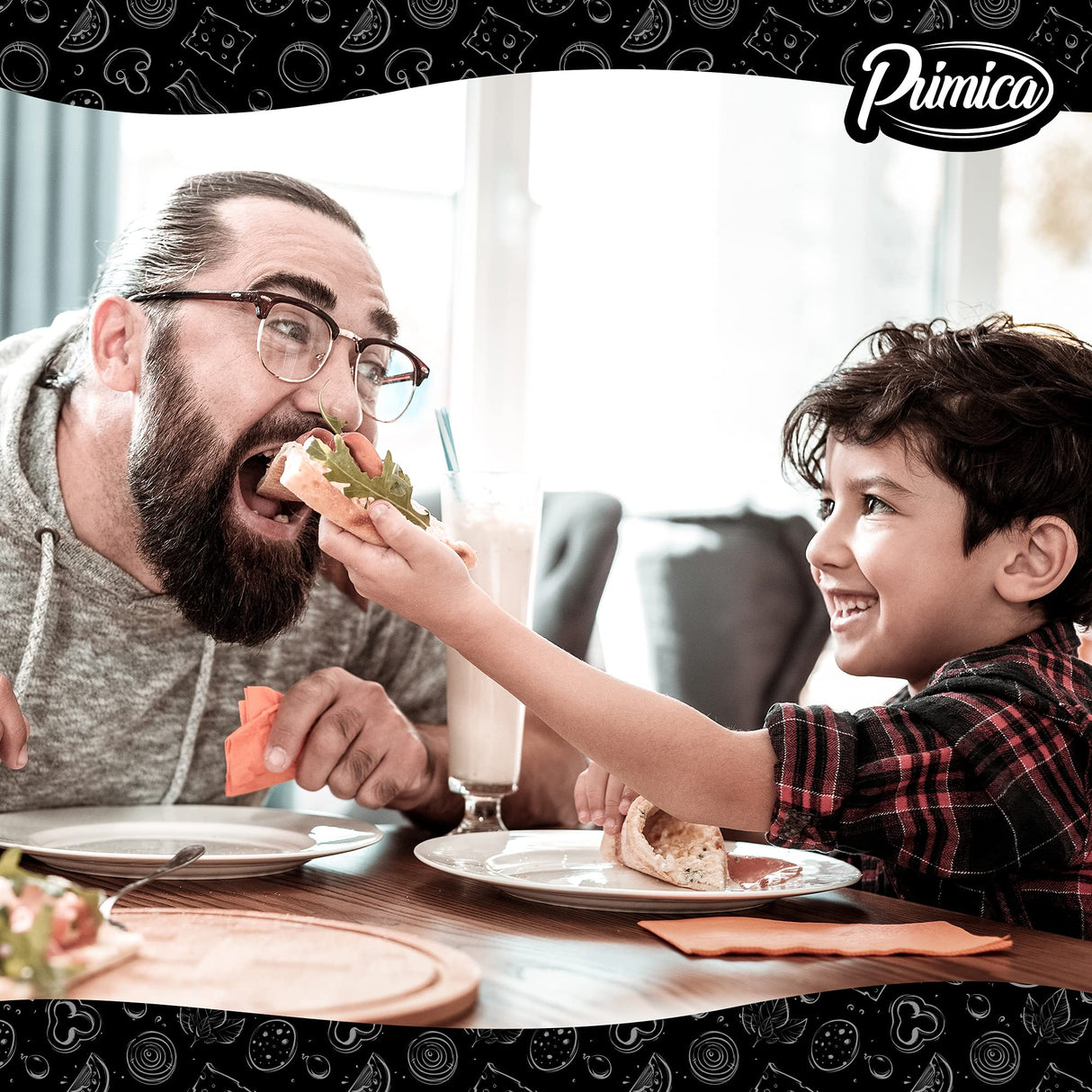 Primica Pizza Steel XL for Oven & Grill,16"x13.4", The Ultimate Crust Game Changer, Perfect for Oven Baked Pizza with higher Conductivity, Premium Baking Alternative to Pan and Stone Primica