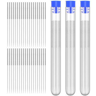 60 Pcs 3D Printer Nozzle Cleaning Kit, 3D Printer Nozzle Cleaner, 0.4 mm Nozzle Needle, Stainless Steel Cleaning Needles for 3D Printer Accessory