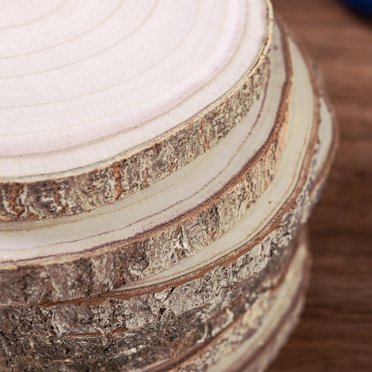 10 Pcs Natural Paulownia Wood Slices 7-8 Inches,Wood Slices for Centerpieces Table Decorations,Unfinished Rounds Wood for Crafts,Wood Slice for Rustic Wedding Decoration Projects Ninekong