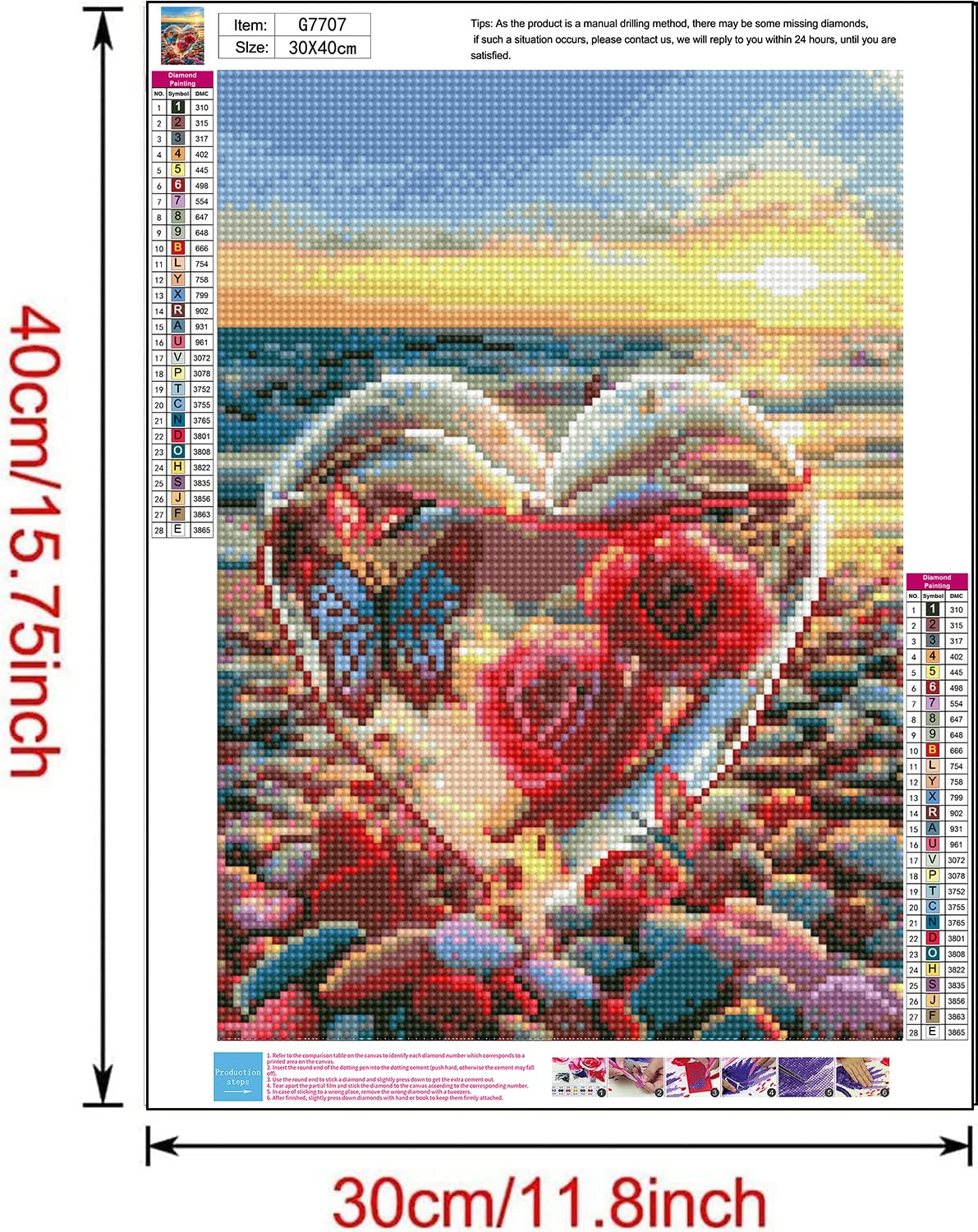 CreateJoy 12 Pack 5D Diamond Art Kits for Adults - Beach Diamond Art DIY Paint with Round Full Drill Diamond dots for Beginners, Gem Paintings for 12X16 Inch Home Wall Decor CreateJoy