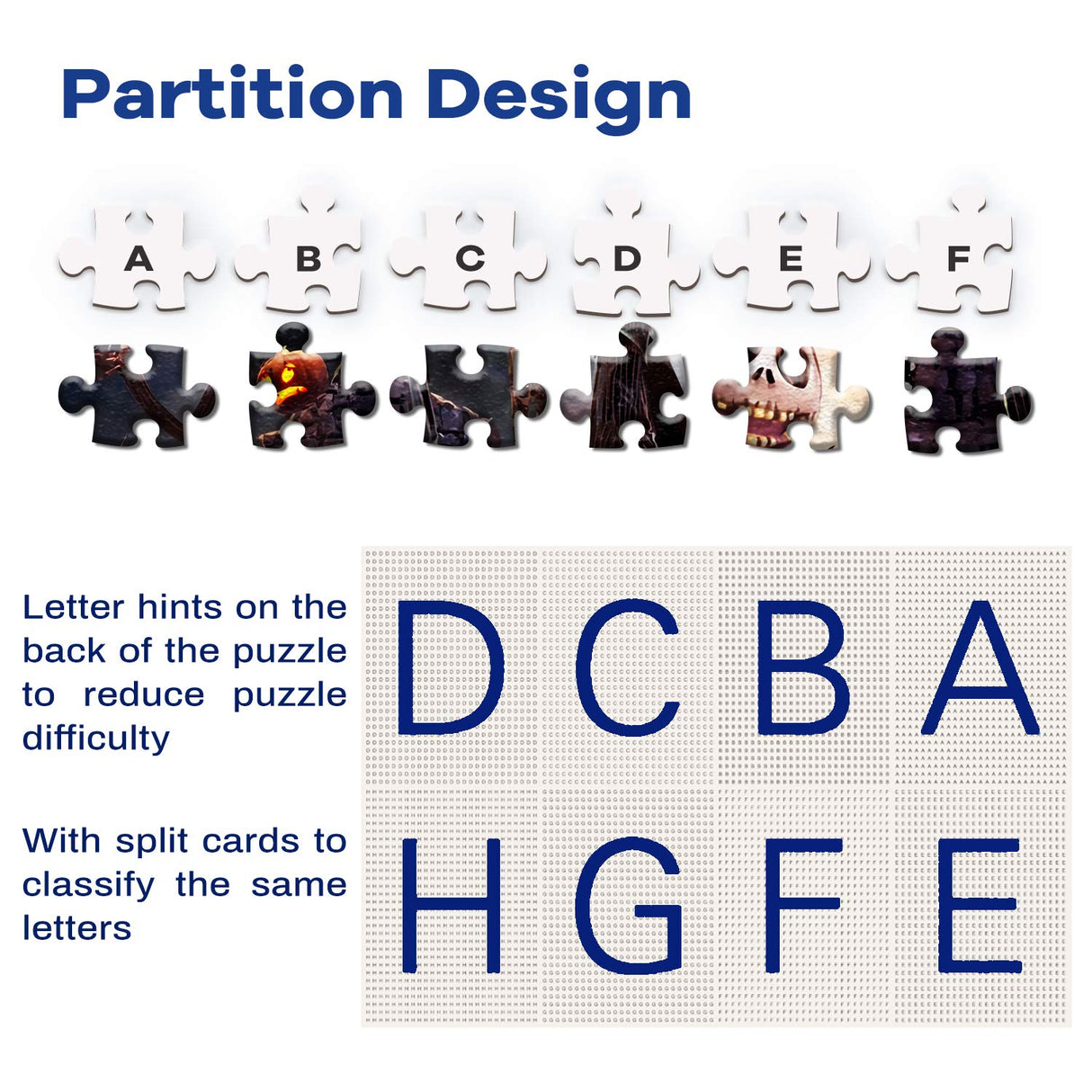 Jigsaw Puzzle 1000 Piece Wooden Puzzle Halloween Picture Family Decorations, Unique Birthday Present Suitable for Teenagers and Adults najiaxiaowu